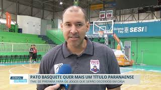 Pato Basquete se prepara para a decisão do Campeonato...