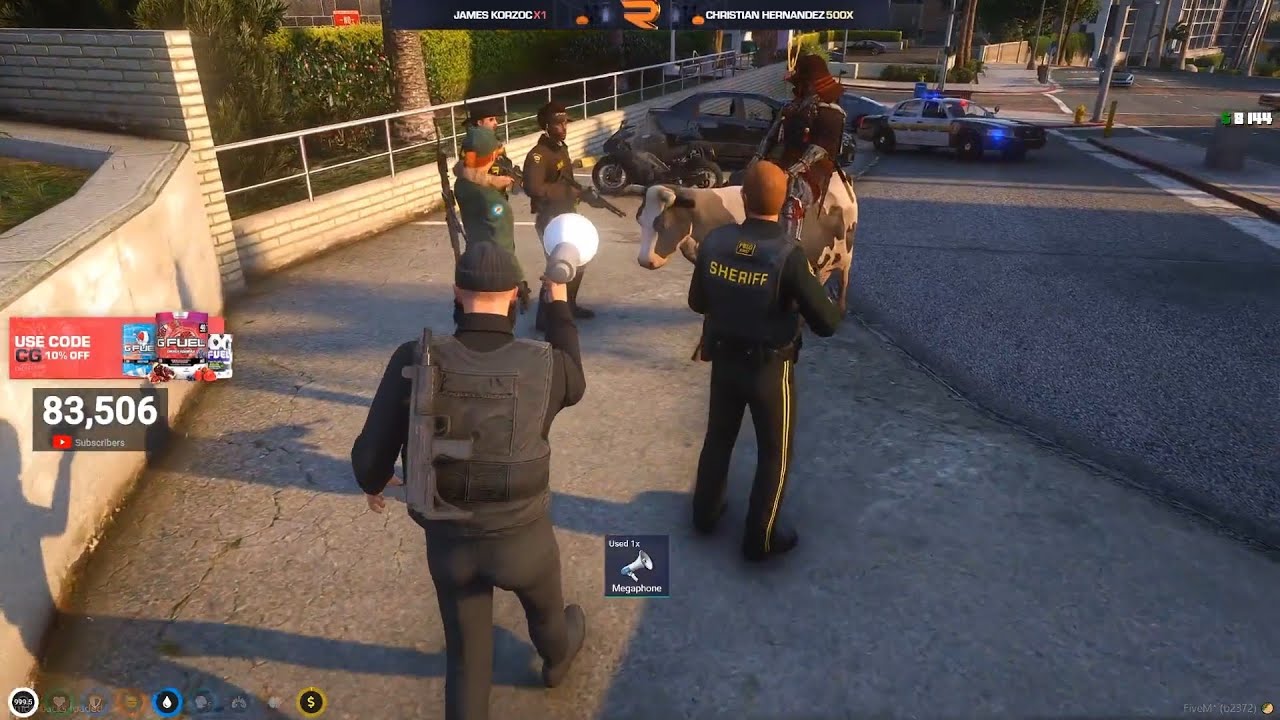 SBS Ramee Active Police Loud Siren & Mr. K Beaten AJ Hunter