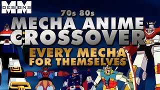 70s 80s MECHA ANIME CROSSOVER- 5 MINUTES OF MADNESS - NOT A.I. #voltron #mazingerz