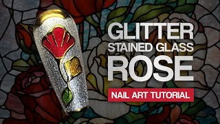 Glitter Stained Glass Nails ✨ | Easy Nail Art Tutorial @NaioNailsOfficial