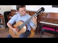 Lesson: Intermediate Left Hand Exercise (Fixed Fingers) for Classical Guitar