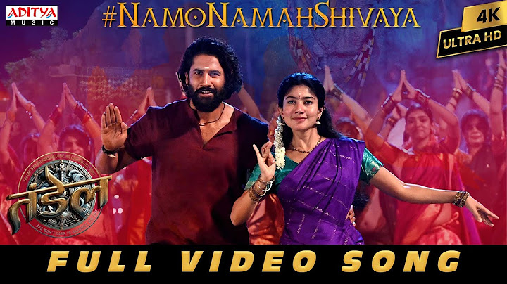 Namo Namah Shivaya (Hindi) Full Video Song | Thandel | Naga Chaitanya, Sai Pallavi | Devi Sri Prasad