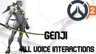 Overwatch 2: Genji Interactions