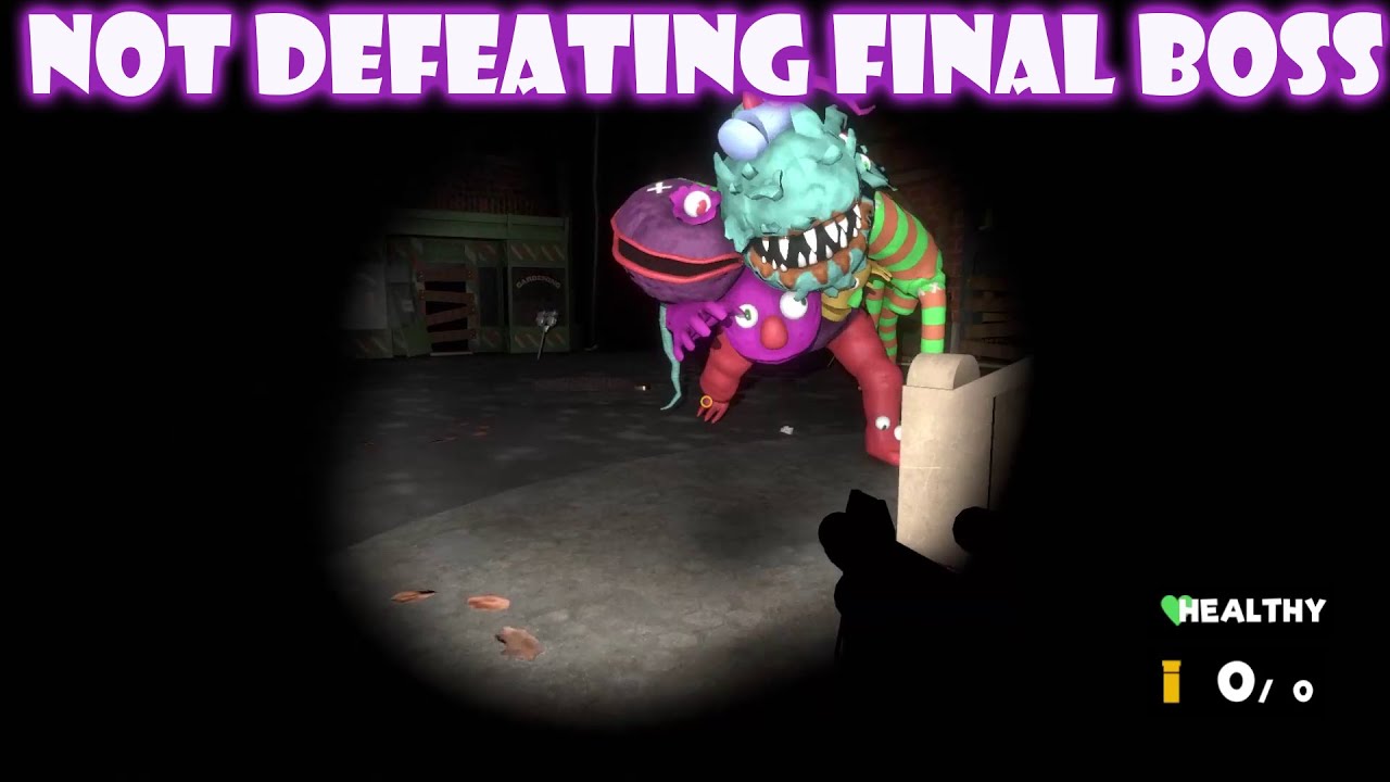 Not defeating Final Boss My Friendly Neighborhood