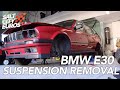 E30 Suspension Removal