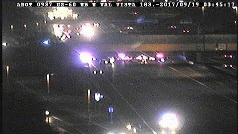 Westbound US 60 closed in Mesa for deadly crash investigation