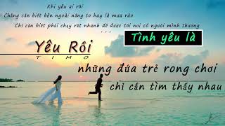 Yêu Rồi - OST Gạo Nếp Gạo Tẻ - MV Lyrics, chords