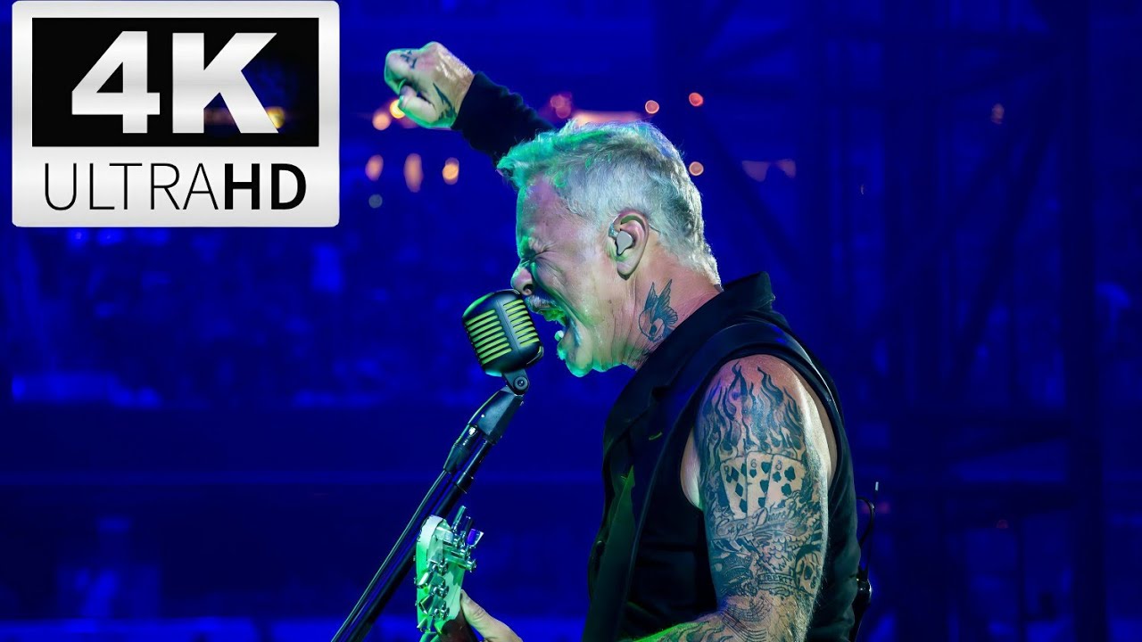 Metallica Live: 4K M72 World Tour Arlington TX August 18, 2023