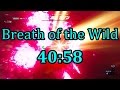 Breath of the Wild Any% Speedrun in 40:58 (No Amiibo)