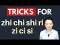 Chinese z c s zh ch sh r Pinyin Pronunciation Tips & Tricks Chinese alphabet Pinyin (2021)