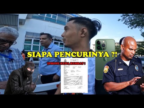 AKU BUAT REPORT POLIS ! CARI IPHONE AKU SAMPAI DAPAT