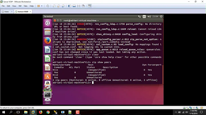 VoIP Asterisk Dengan Server Ubuntu 16.04