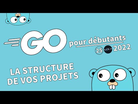 [25/??] La structure de vos projets avec Go | Tutoriel Français Golang pour débutants 2022