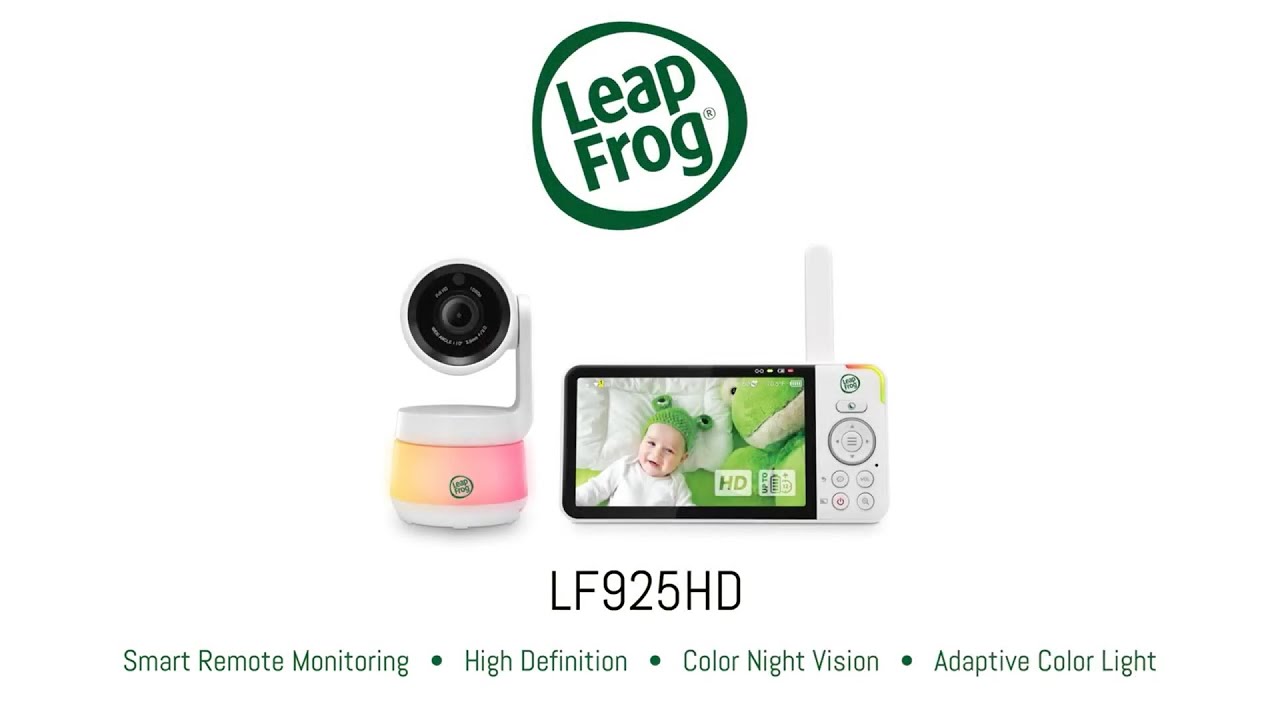 LF925HD - 5" 1080p WiFi 360 Degree Pan & Tilt Video Baby Monitor
