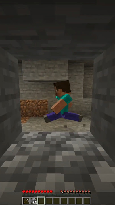 Steve Jumpscare in Minecraft