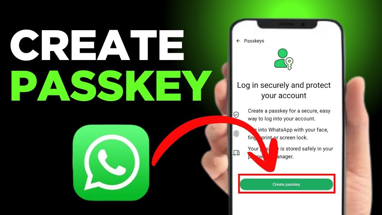 How to Create Passkey on Whatsapp 2026 | Login Without OTP