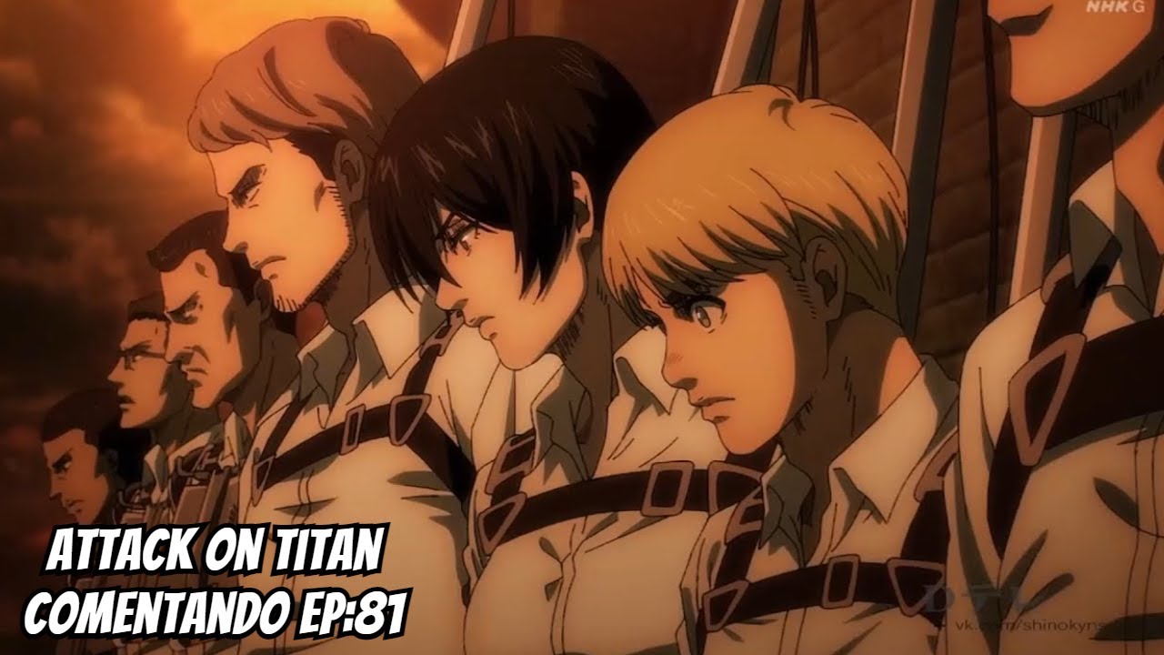 Episódio 81 de Attack on Titan, veja a prévia - MeUGamer