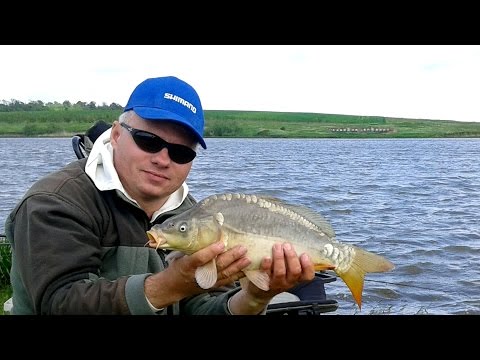 Ловля карпа фидером на пруду. Ловля карпа фидером на пруду.