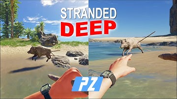 First time hunting a hog in Stranded Deep