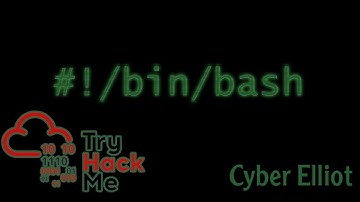 Bash Scripting Room - Tryhackme | Cyber Elliot