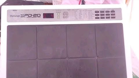 Bhoujpuri Song Lollipop Lagelu patch on Roland SPD 20 Pad || Devanand Priyadarshi