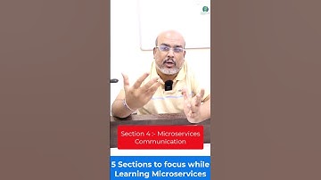 5 Important Sections to learn in Microservices Design & Architecture Pattern