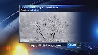First winter storm moves through NM