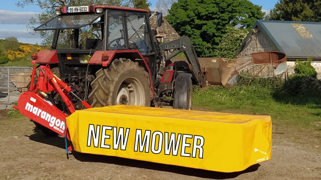 THE NEW 8ft MOWER HAS ARRIVED !!