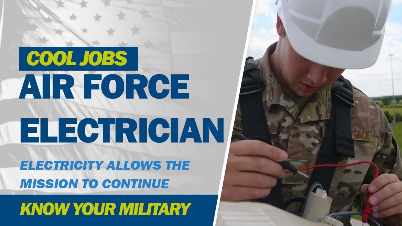 Cool Jobs: Air Force Electrician - Youtube