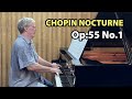 Chopin Nocturne Op.55 No.1 - Paul Barton, FEURICH 218 piano