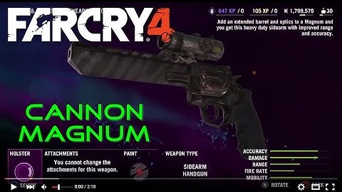 Far Cry 4 - Signature Weapons - Cannon