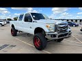 This Giant Lifted 2013 Ford F250 on 37s is Insane! Powerstroke!