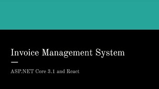  Core 3.1 Clean Architecture – Invoice Management App (Part 3 MediatR and FluentValidation)