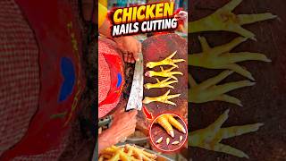 Amazing!! Chicken Nails Cutting