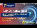 Lsmw  cost center upload  lsmw step by step process  lsmw in s4 hana  lsmw in sap