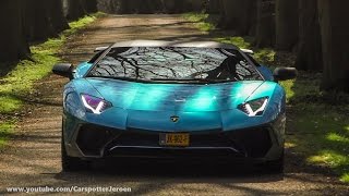 Lamborghini Aventador SV with AD PERSONAM colour! | Loud Acceleration! |