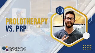 Prolotherapy vs  PRP