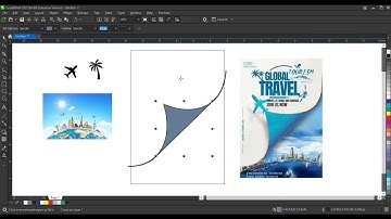 How to Create Corporate Flyer Design Template Using Coreldraw