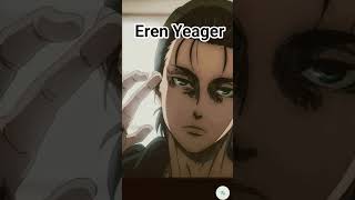 le perso d'anime qui a fait le plus de victimes dans le monde selon moi:.. #attackontitan