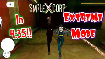 Smiling X Corp: The Beehive Extreme Mode In 4:35 Minutes!! | Smiling X Corp Speedrun