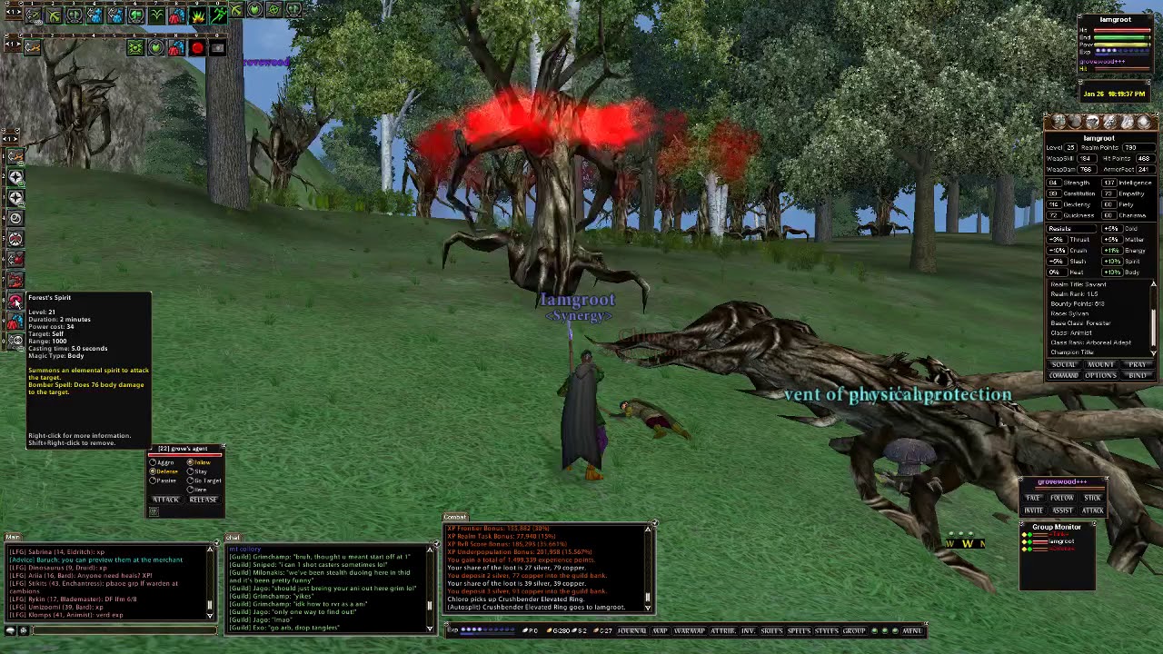 DAOC Phoenix animist lessons YouTube