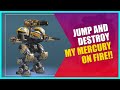 TRYING OUT THE FLAMETHROWER - MERCURY | BURNING THROUGH RED ENEMIES ON DEAD CITY | War Robots