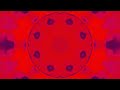 10 hours Red Neon Tunnel Kaleidoscope Screensaver 4k uhd 60fps Vj loop