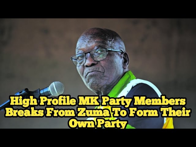 High Profile MK Party Members Breaks From Zuma To Form Their Own Party class=