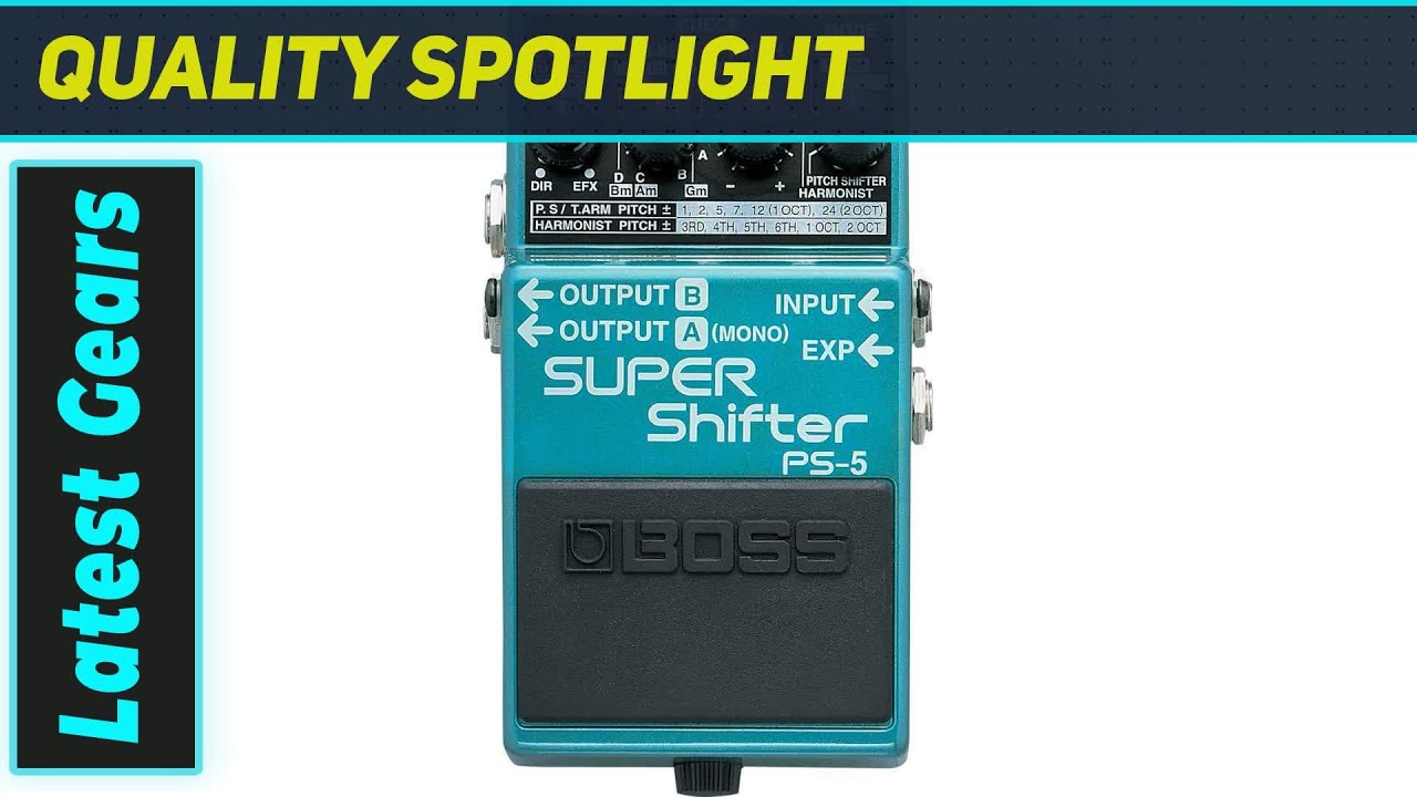 Boss PS-5 Super Shifter: A Legendary Pitch Pedal - YouTube