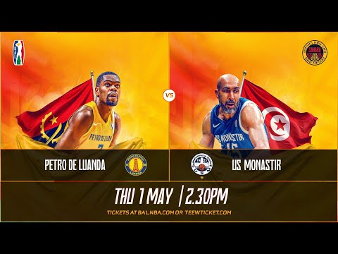 Petro De Luanda Angola V US Monastir Tunisia Live Game BAL5 Sahara Conference 