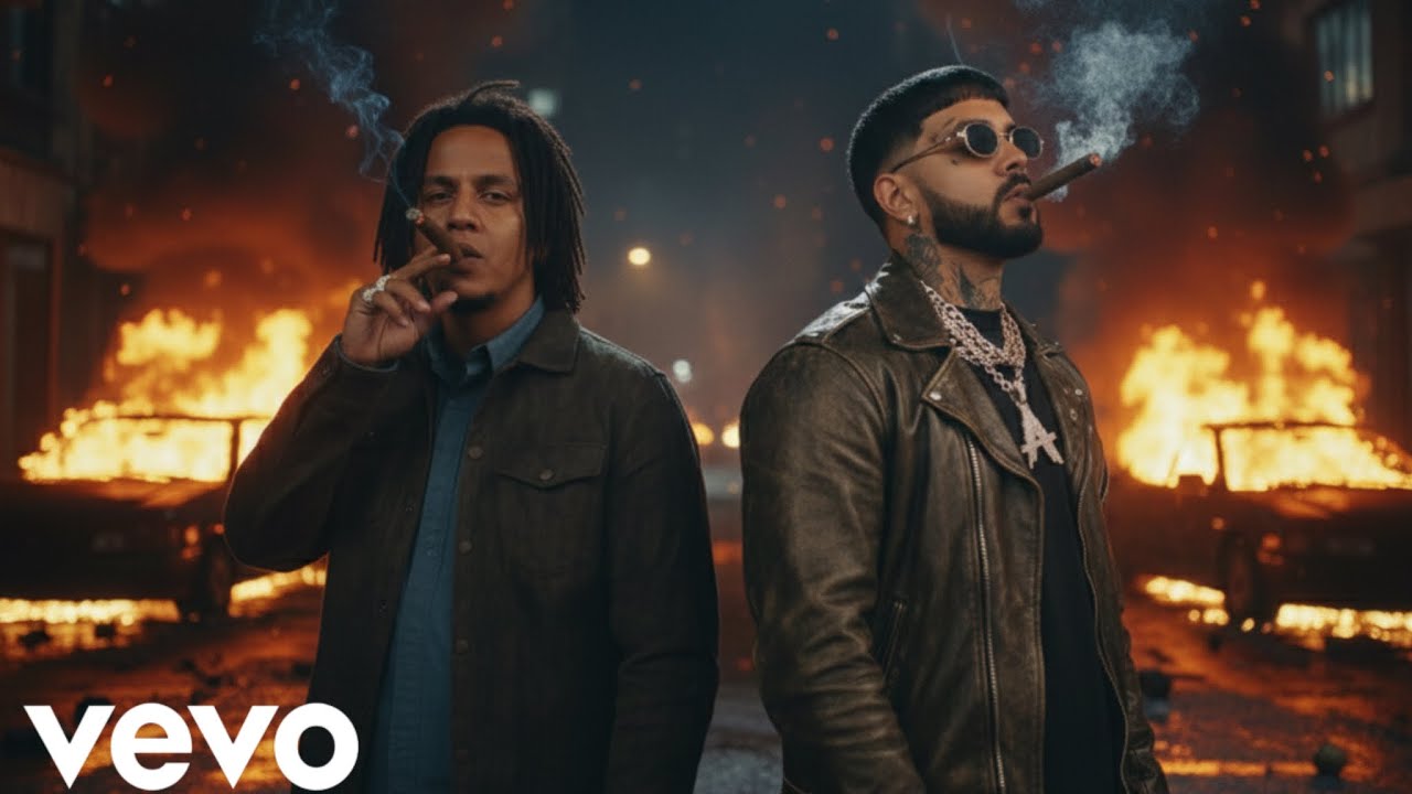 Tego Calderon, Anuel - Gusanos - (Official Music Video)