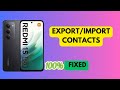 How To Export or Import Contact number in Redmi 15 5g Phone