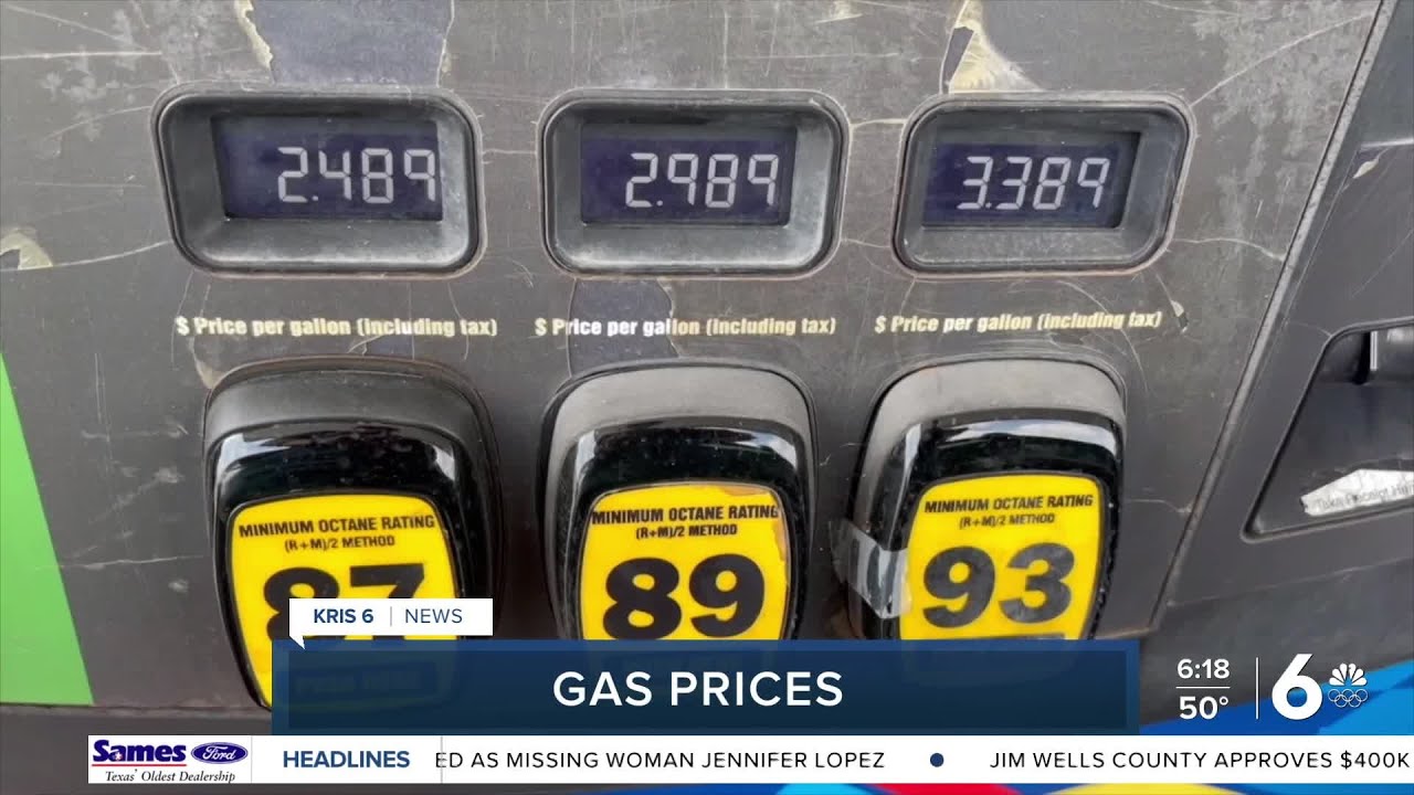 Coastal Bend Gas Prices for the Weekend (1/30)