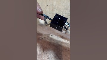 Handmade a Simple Crossbow Trigger # Unique Idea # Simple but sturdy